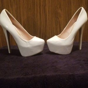 White Chic Stilettos